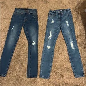 2 Aeropostale jeans